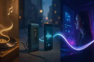 Blog & Contact music evolution timeline